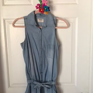 Denim Romper